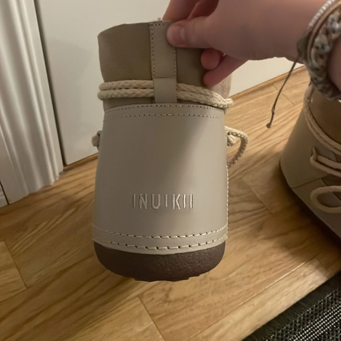 Beige vinter skor från Inuikii - 4