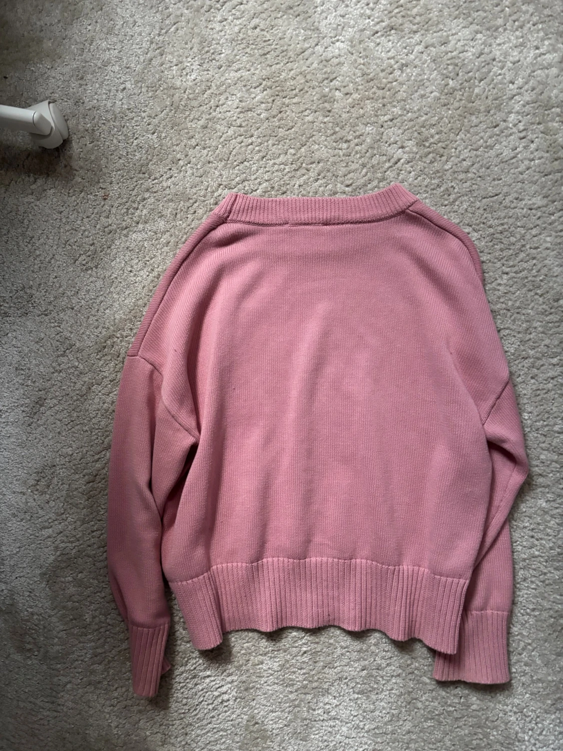 Rosa stickad tröja från Ami - 3