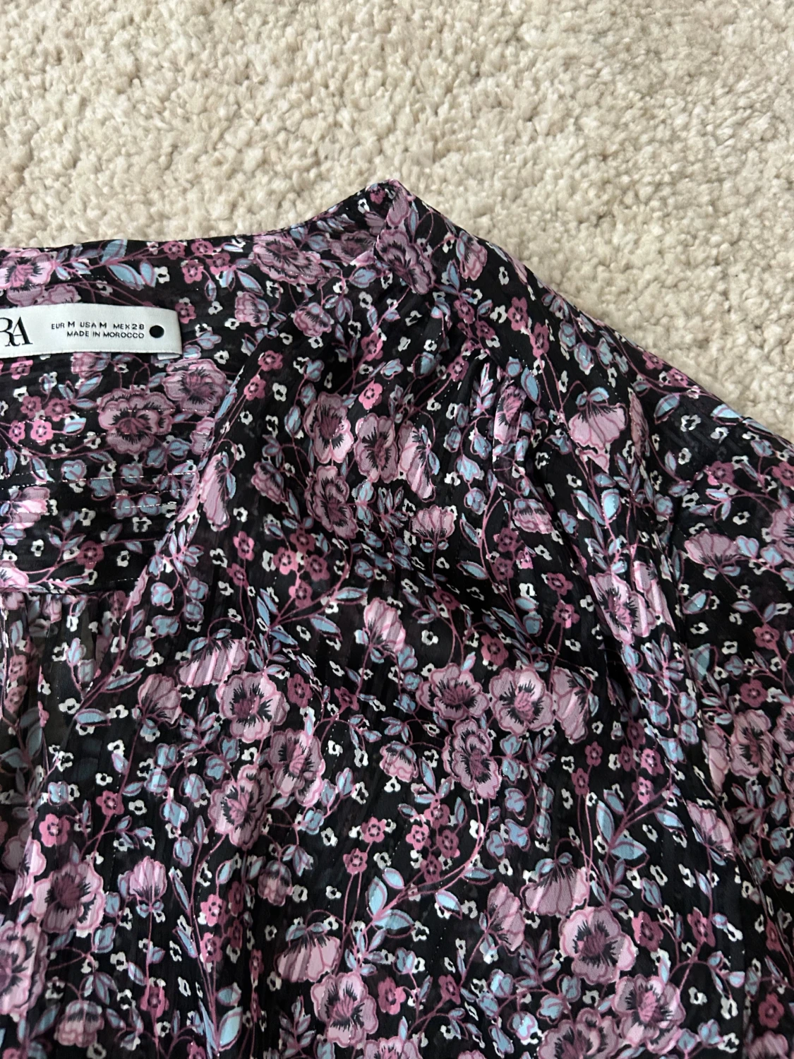 Blommigt set från Zara - 3