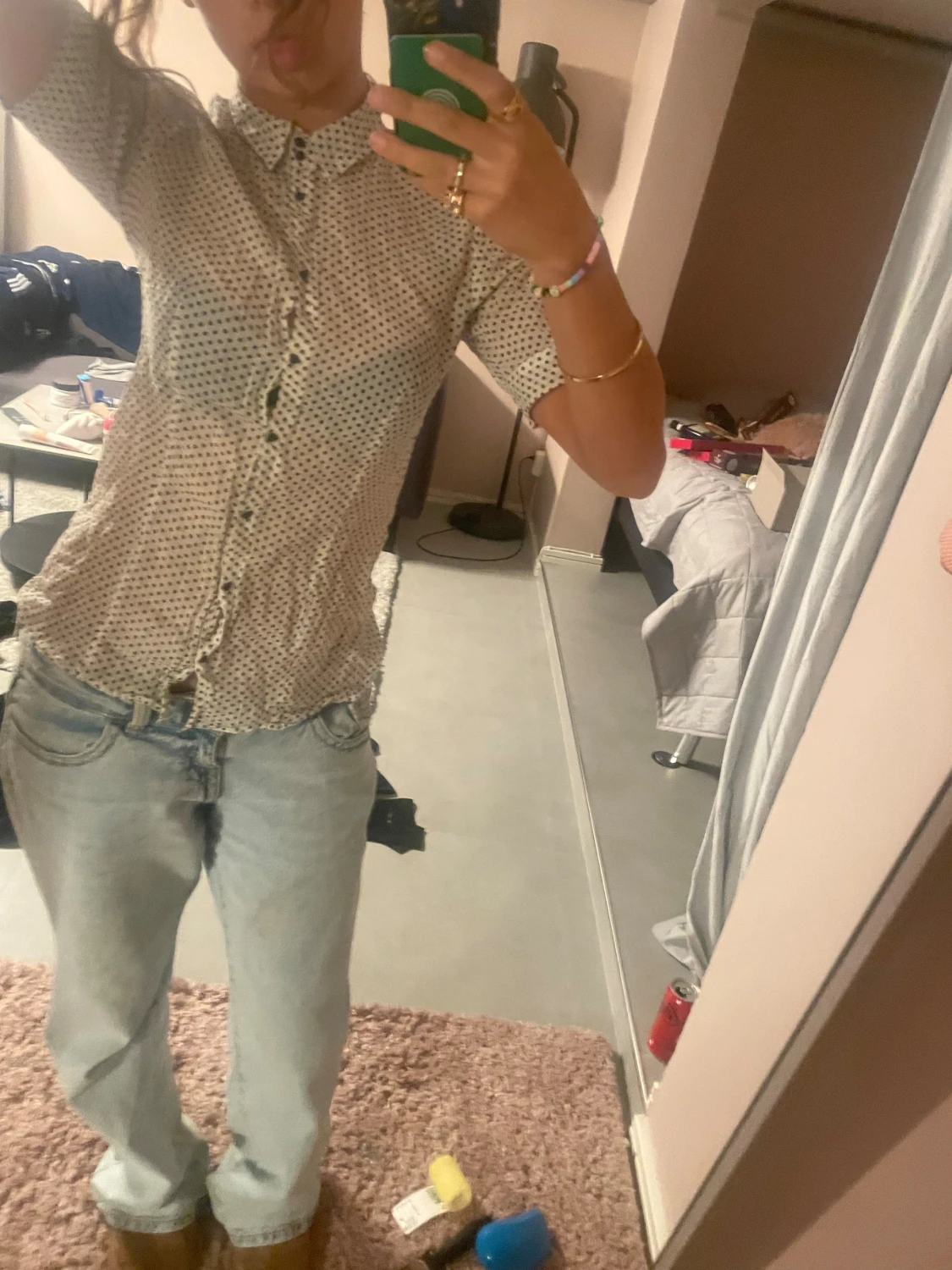 Polka dot skjorta Hugo boss