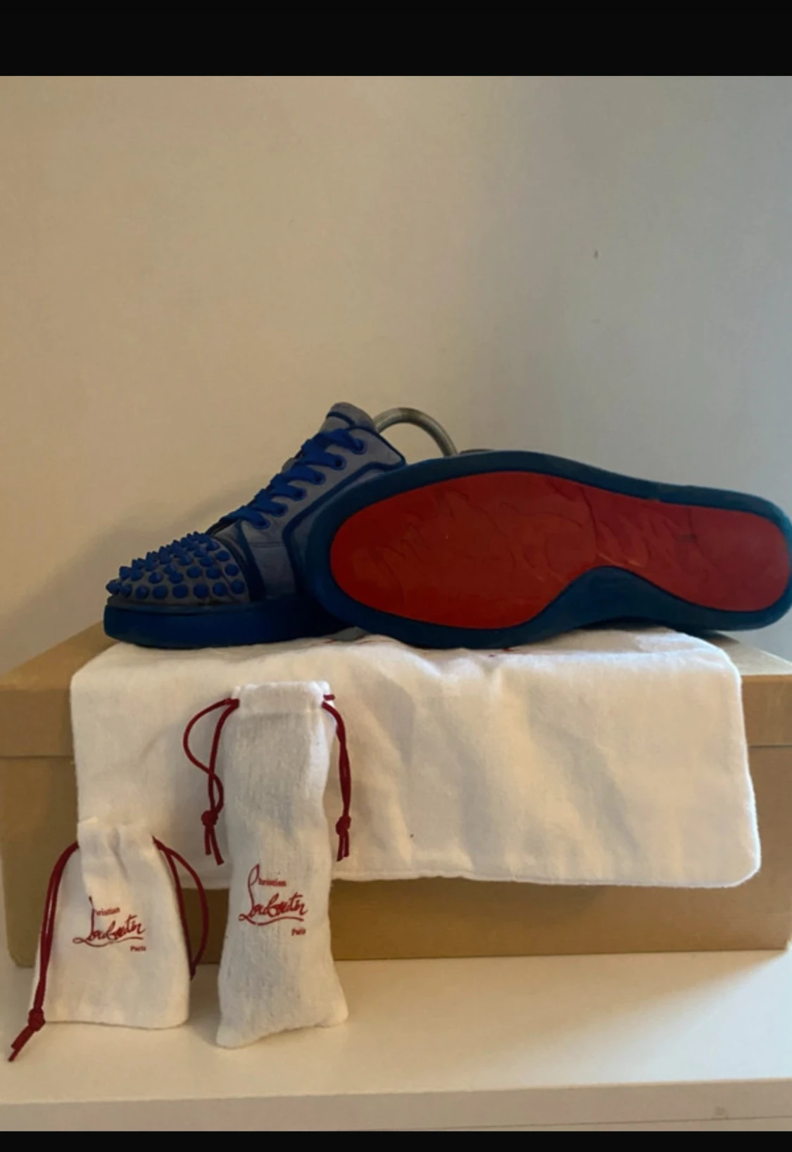 Blåa christian louboutin - 1