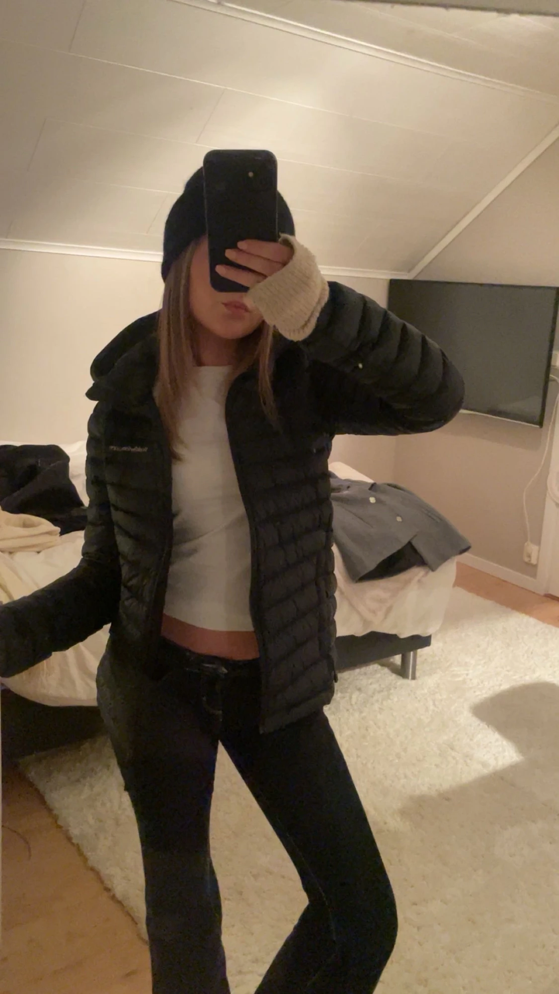 Svart dunjacka Peak Performance - 1