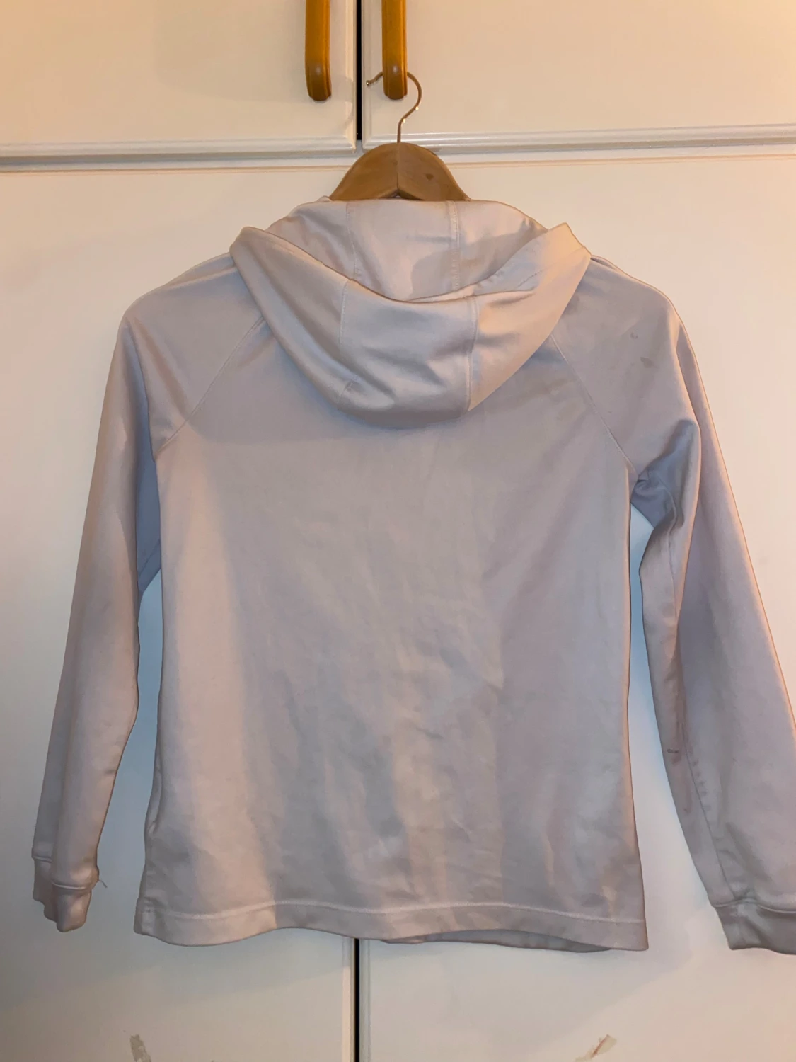 Vit Nike PSG hoodiejacka med dragkedja - 1