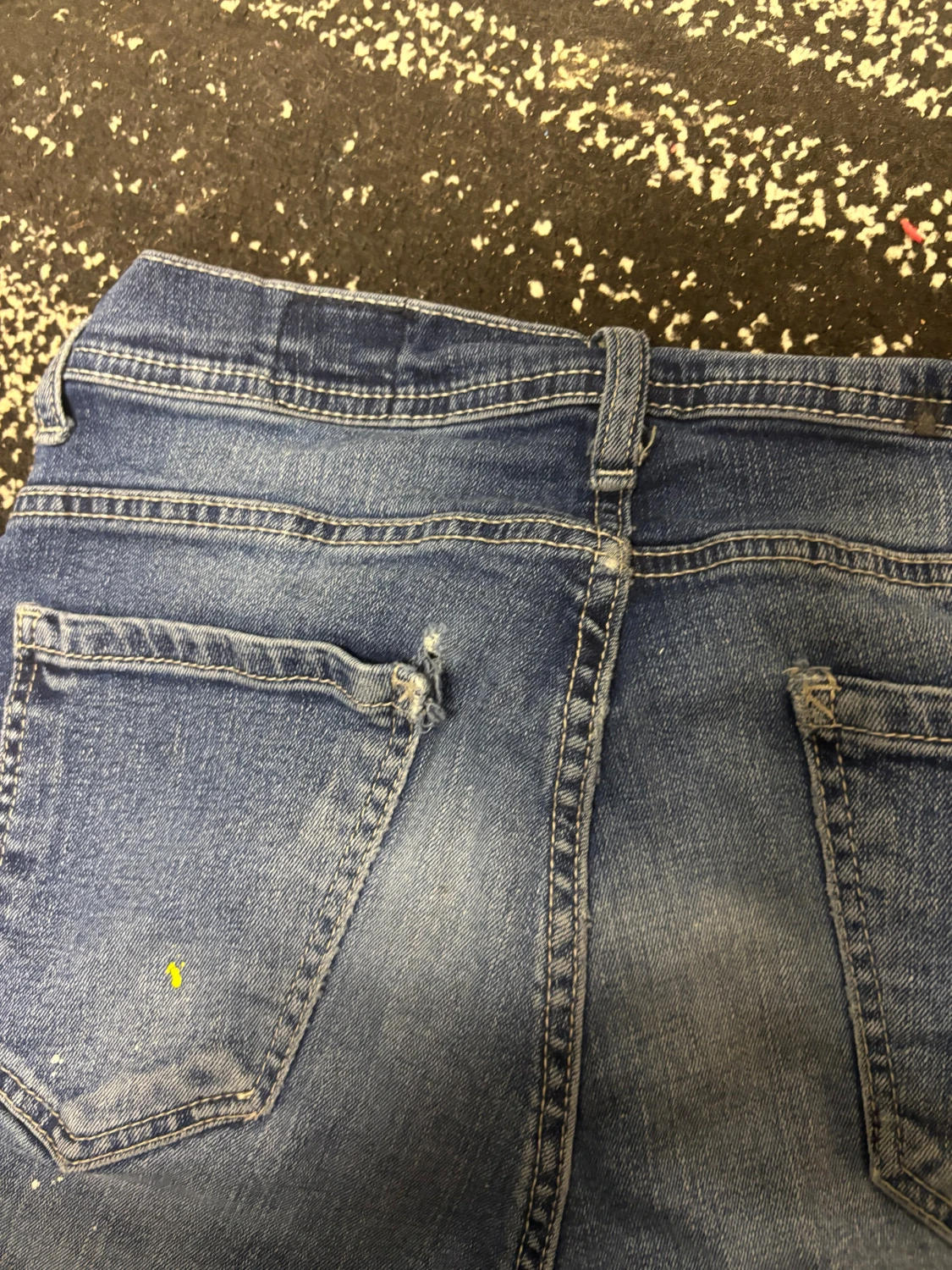 Blå skinny jeans från disquerd  - 3