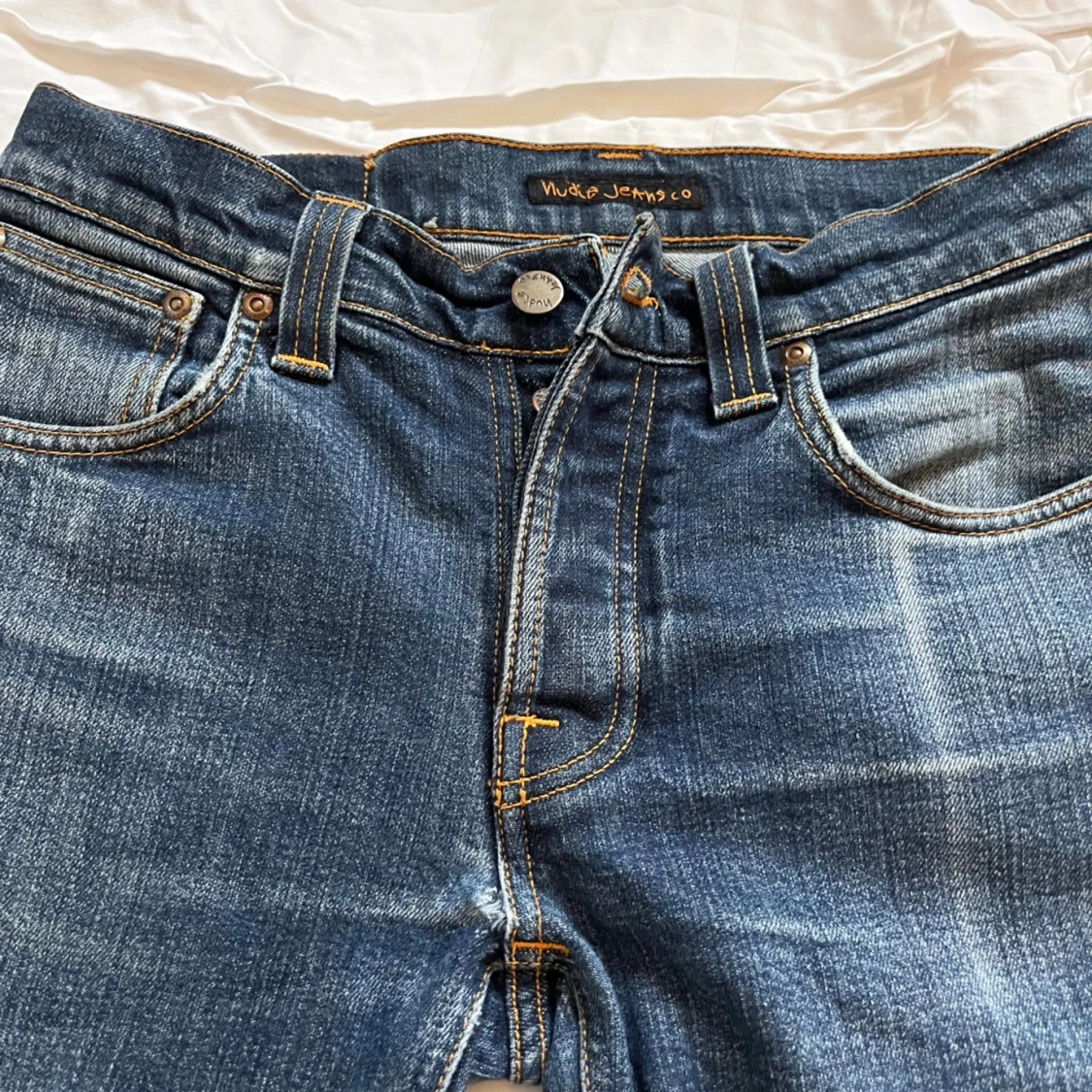 Blå Nudie Jeans  - 2