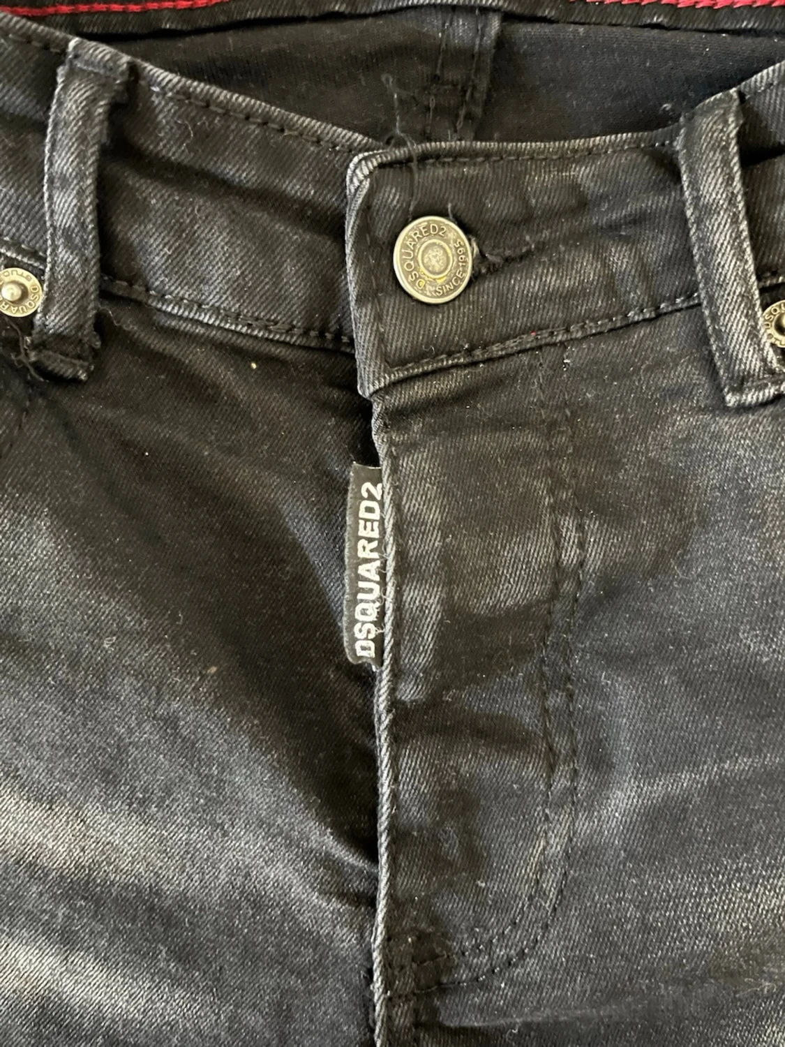 Svarta skinny jeans från Dsquared2 - 2