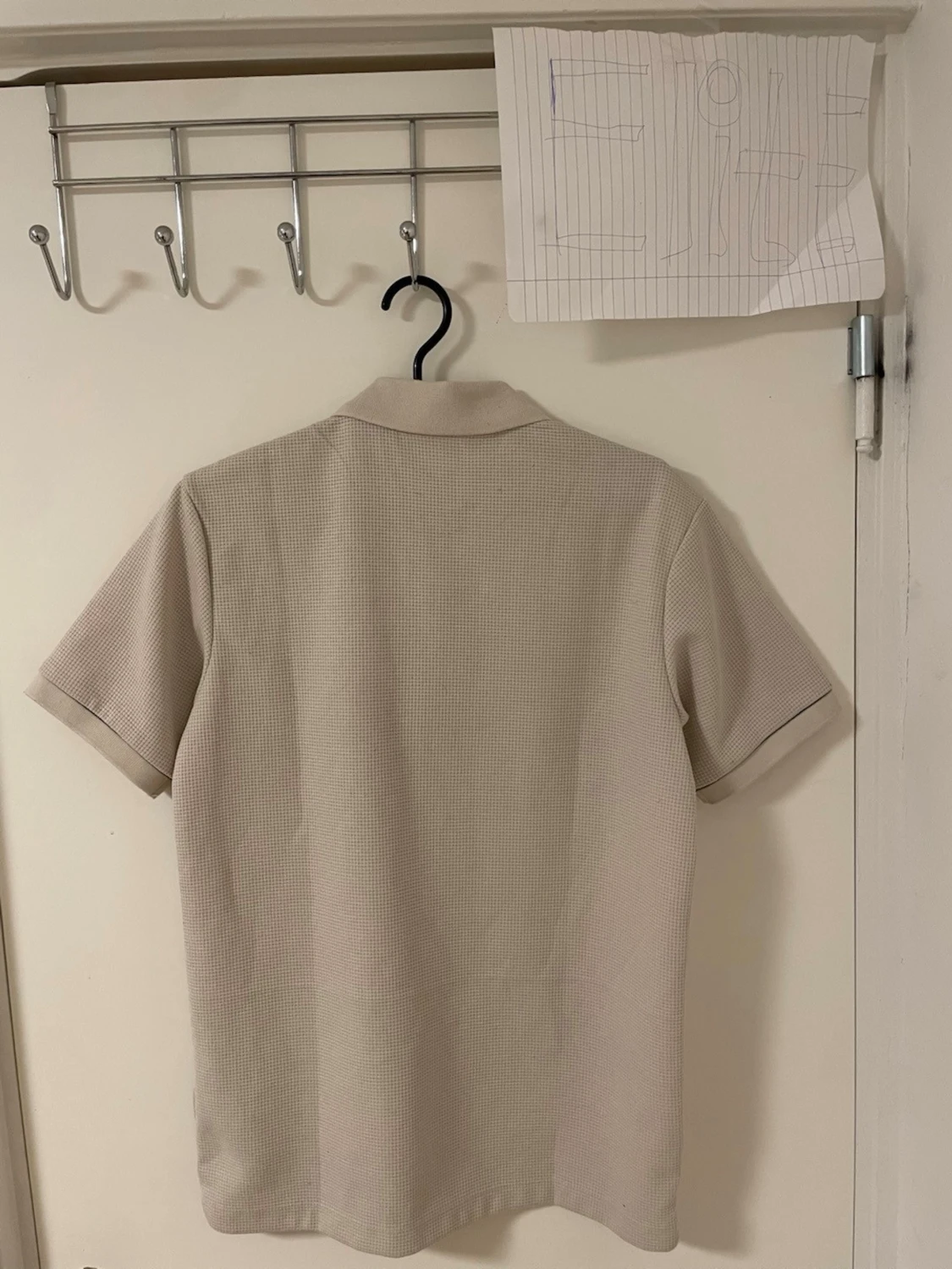 Beige piké Lacoste - 1