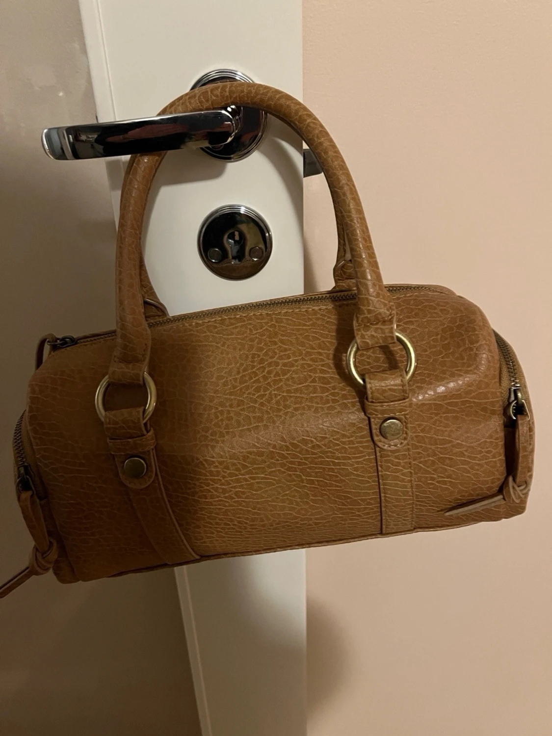Brun handväska  - 3