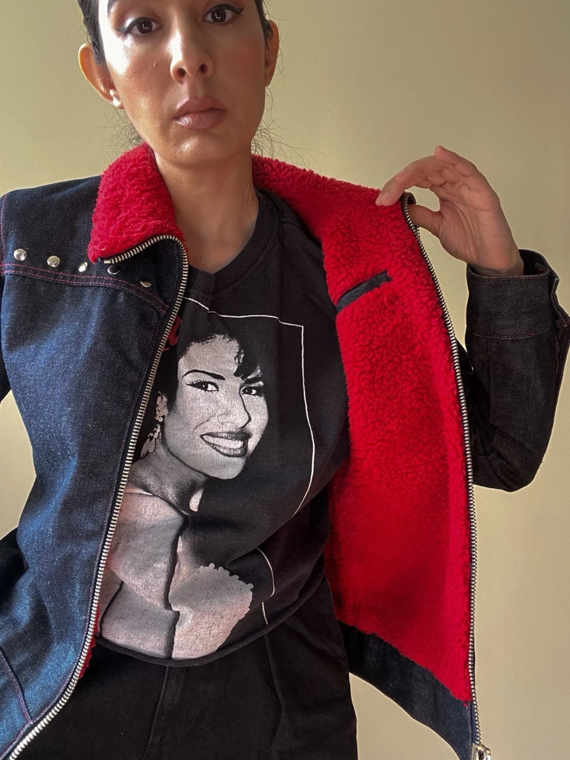 Vintage Acne Fleece Lined Denim Jacket - 2