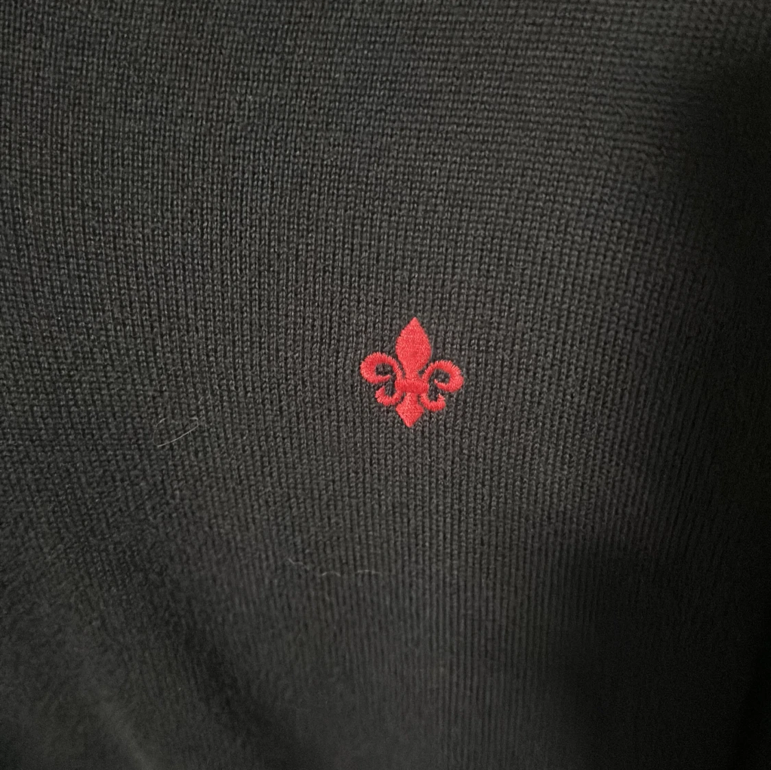 Mörkblå stickad tröja från Morris - 1