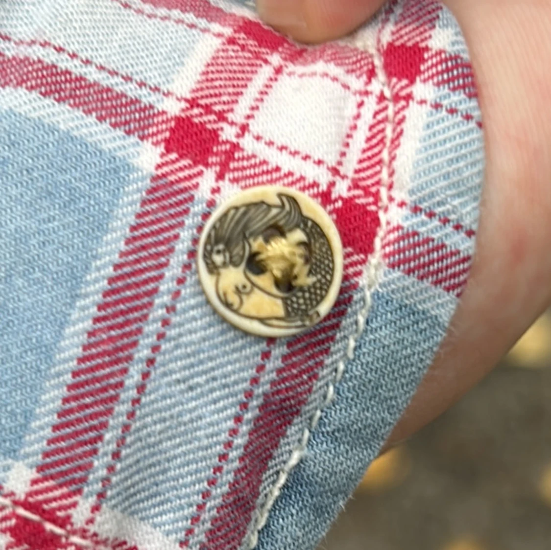 Scotch and soda rutig skjorta - 4