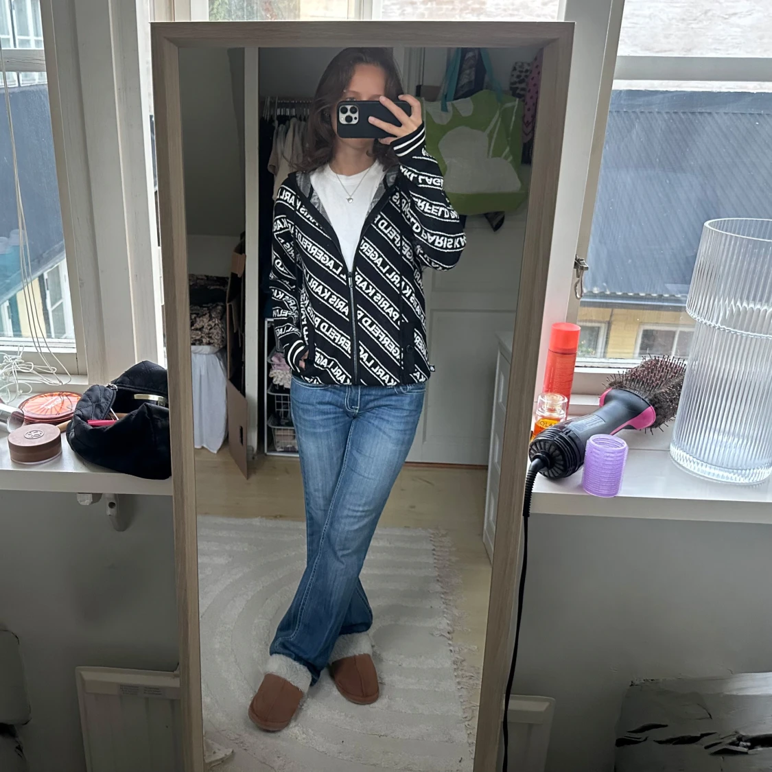 Cool ziptröja från Karl Lagerfeld