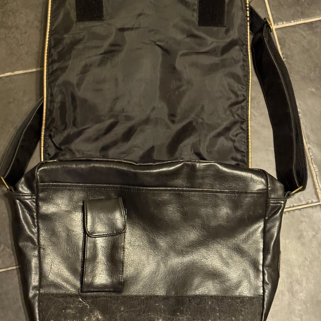 Svart axelväska Converse All Star - 1