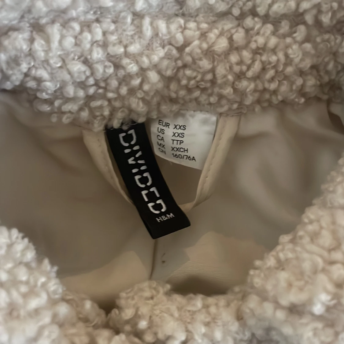 Beige teddyjacka  - 2