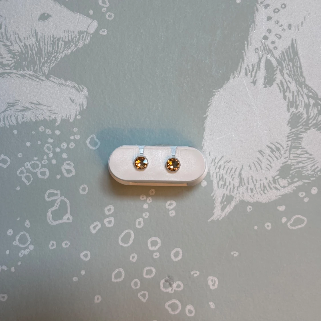 Blomdahl örhängen Golden Shadow - 3