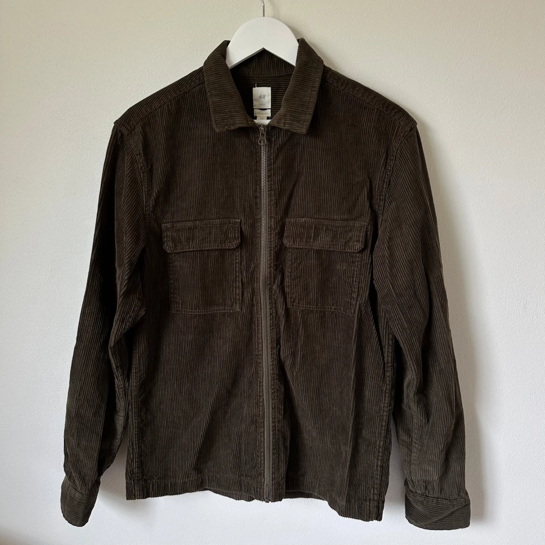 Brun manchesterjacka från H&M L.O.G.G.