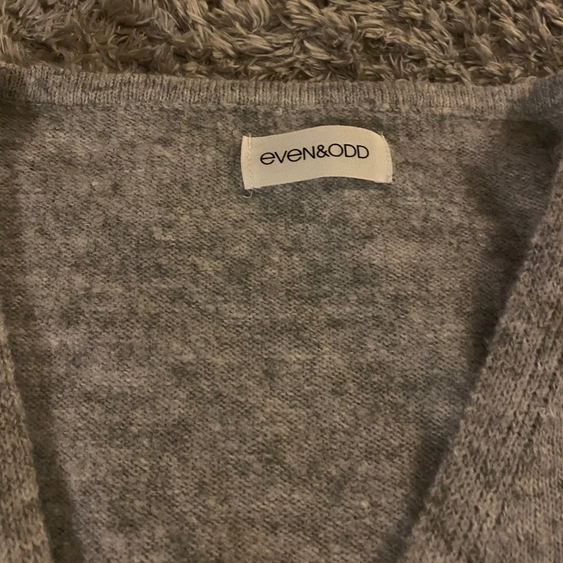 Grå omlottkofta från Even&Odd - 1