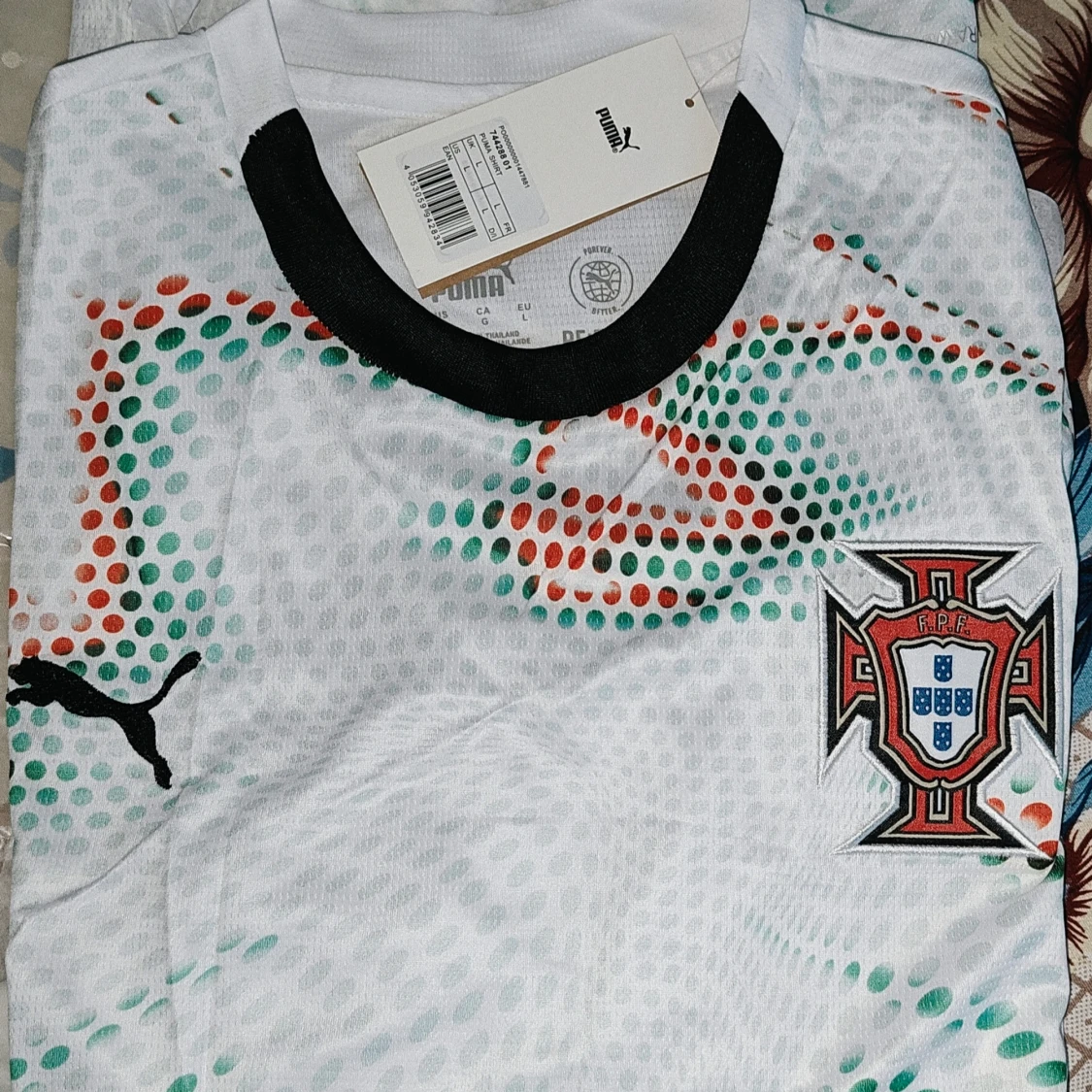 Portugal bortatröja långärmad Puma 2025 - 2