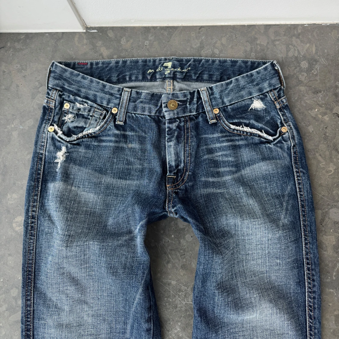 Lågmidjade jeans 