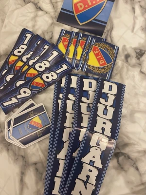 Djurgården stickers - Helt nya 21 st