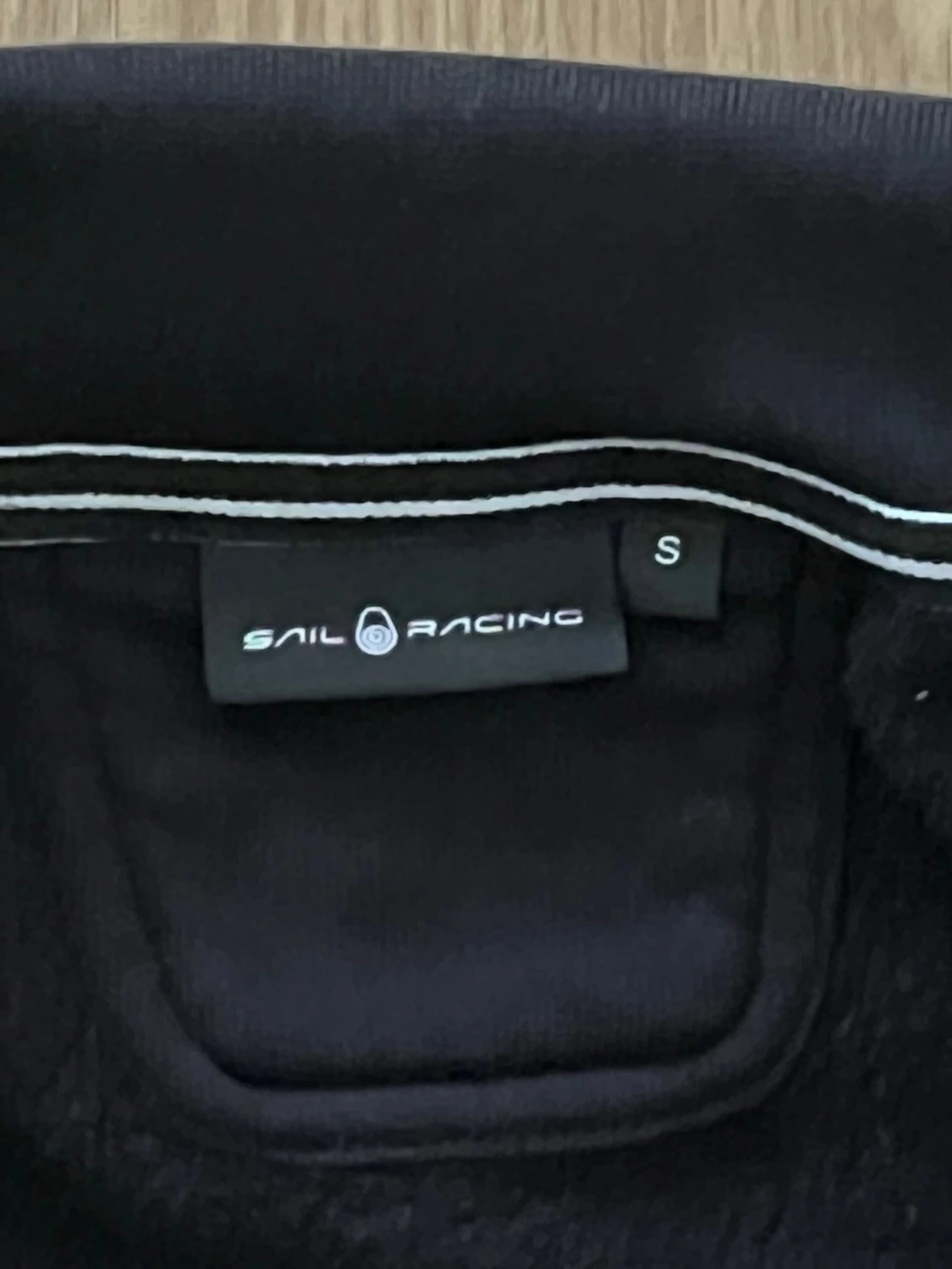 Svart Sail Racing helziptröja S - 1