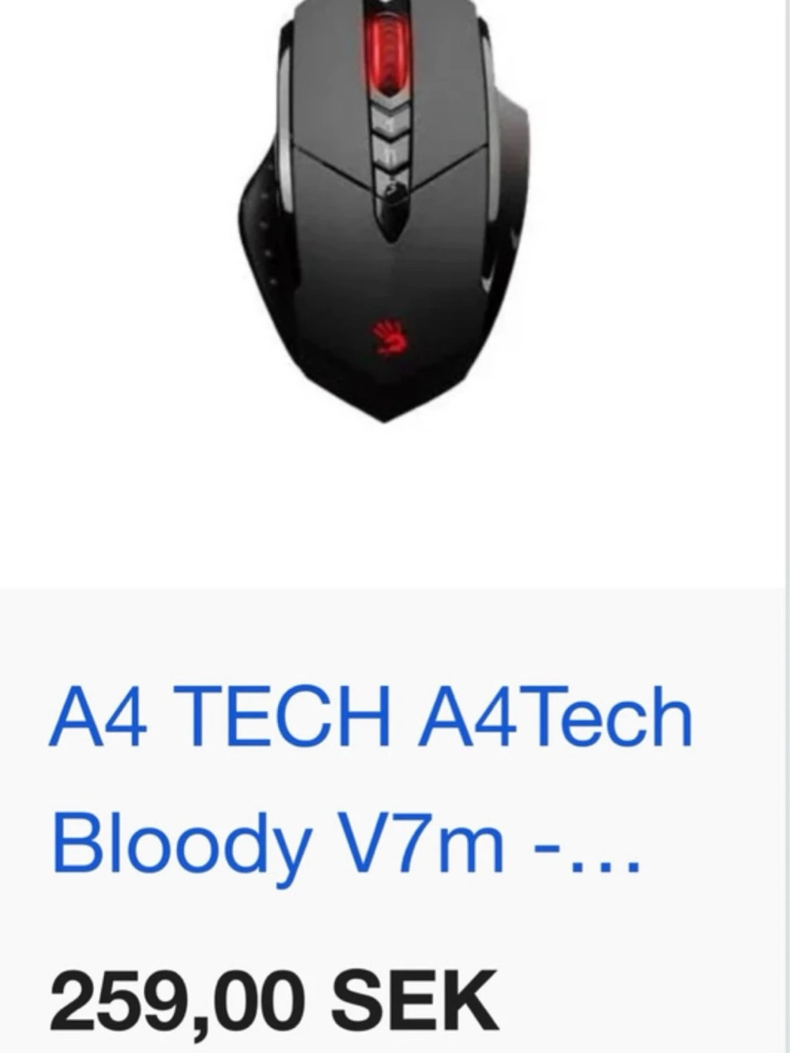 A4Tech Bloody V7 Gaming Mouse - 4
