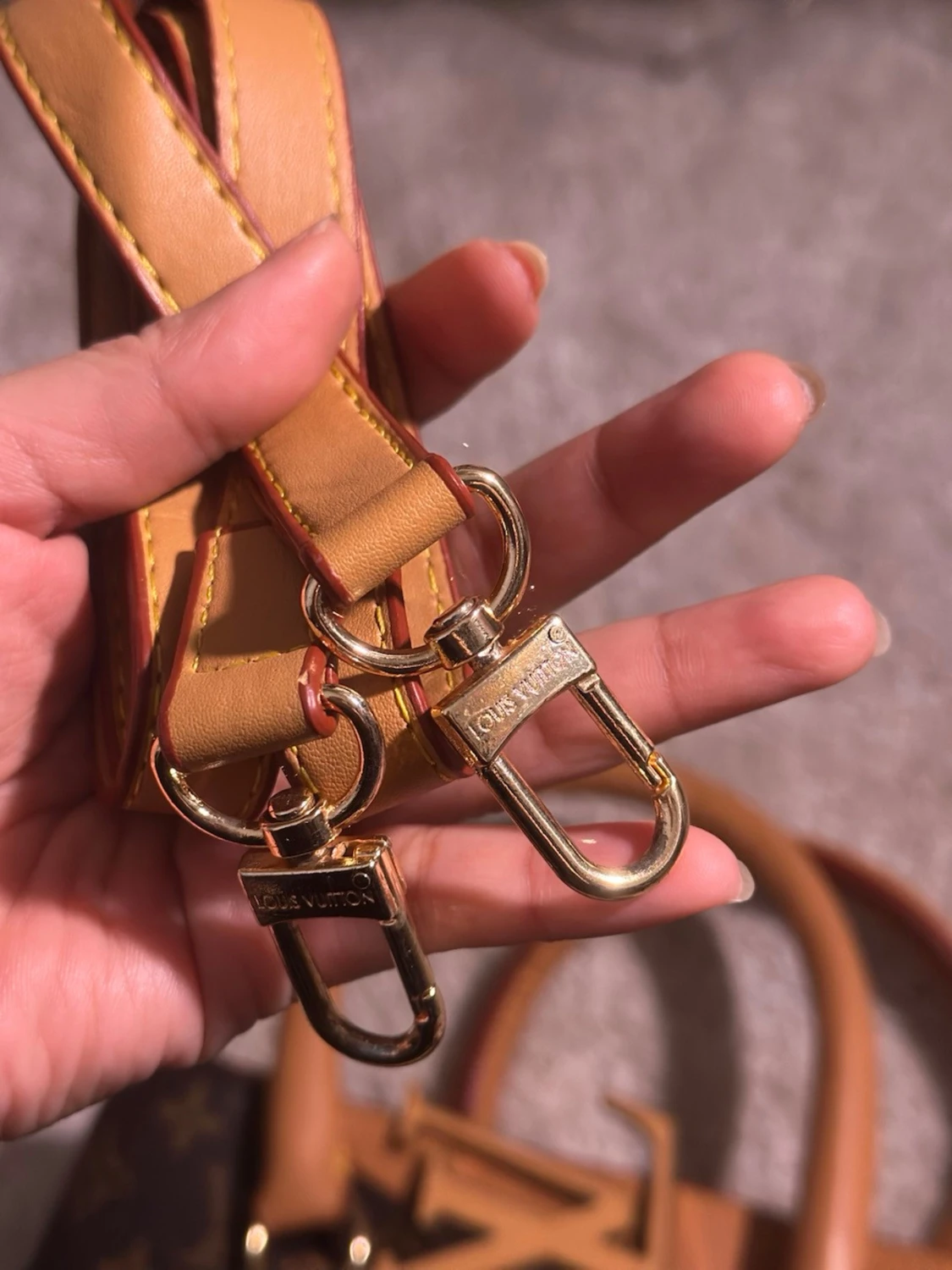 Louis Vuitton monogram handväska - 5