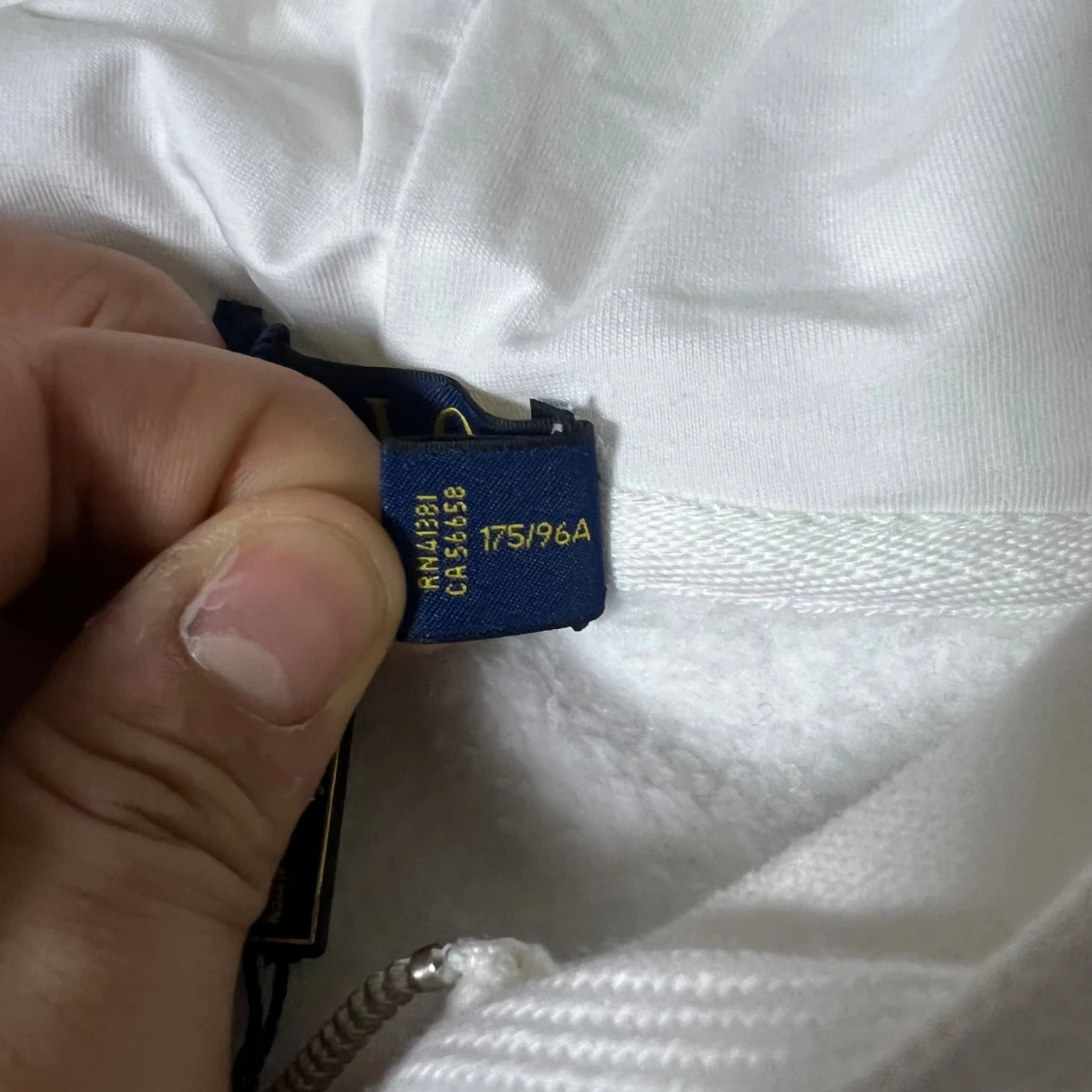 Vit hoodie från Polo Ralph Lauren - 4