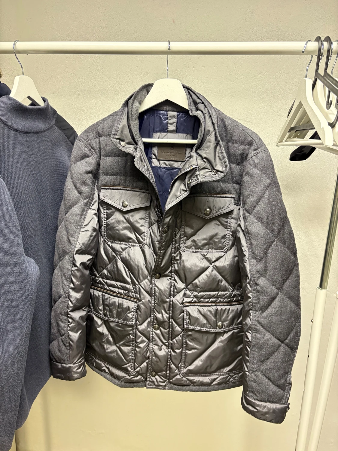 Massimo Dutti dun-Fieldjacket