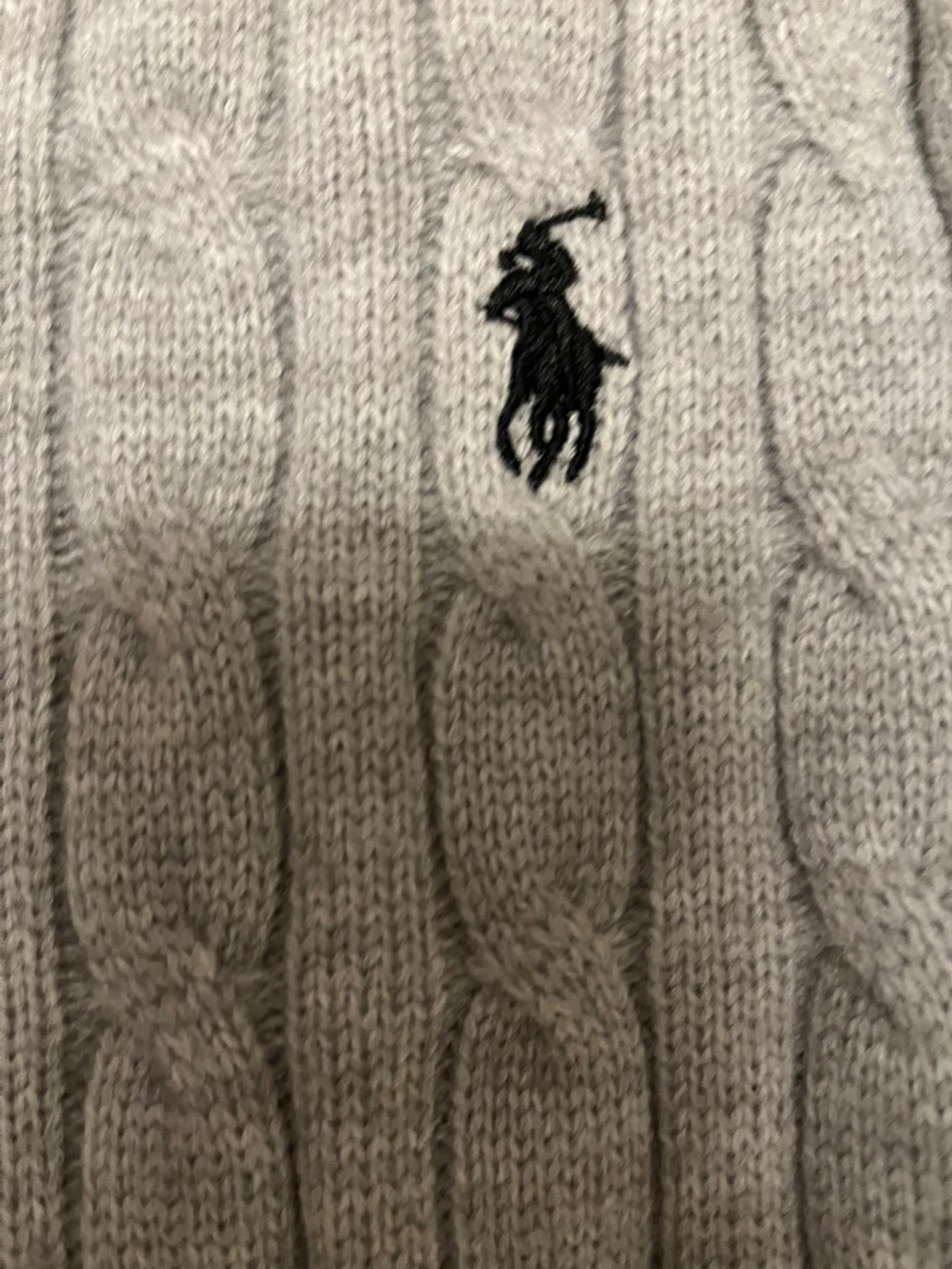 Grå Kabelstickad tröja från Ralph lauren - 2