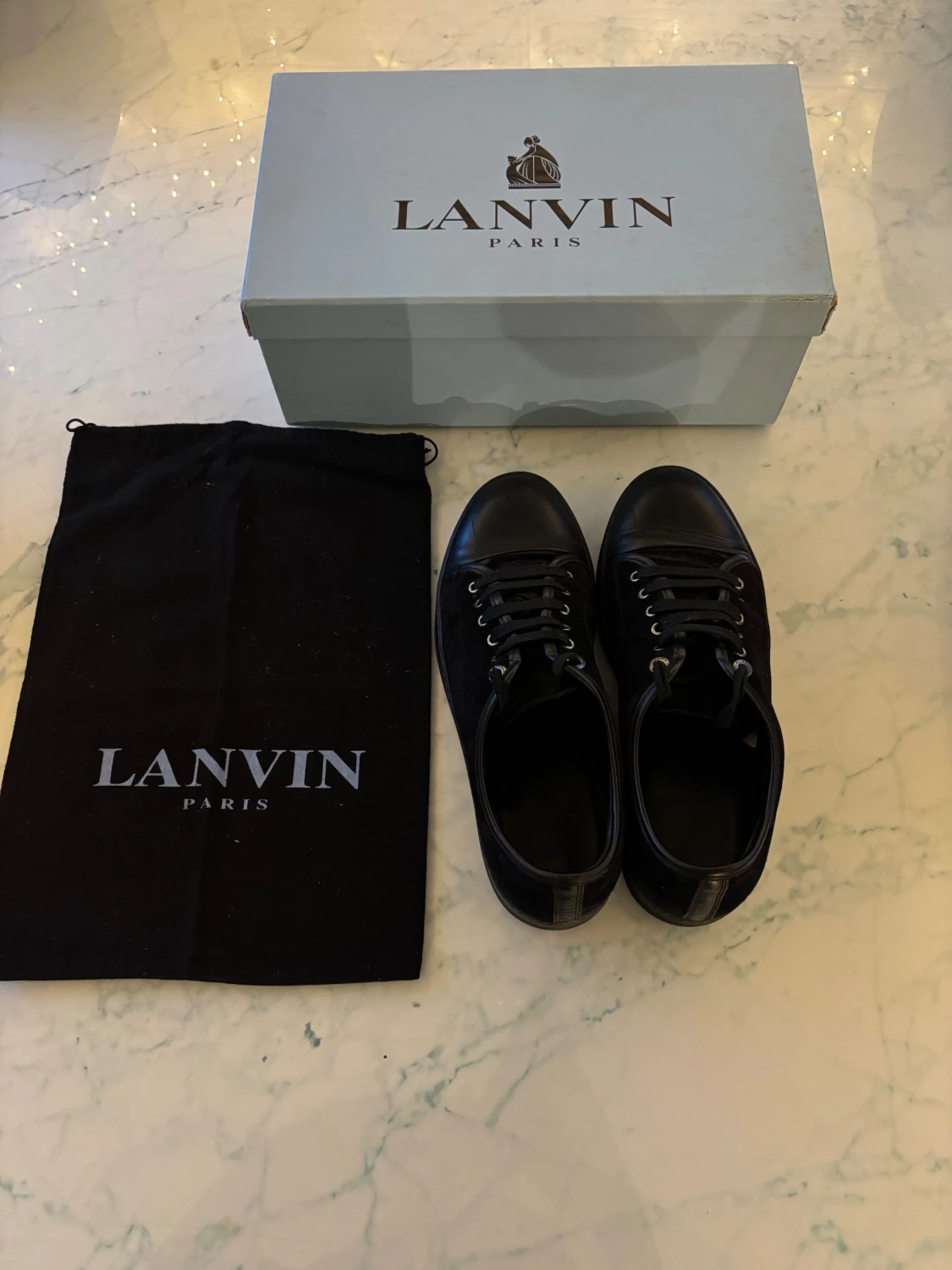 Svarta sneakers från Lanvin Paris - 2