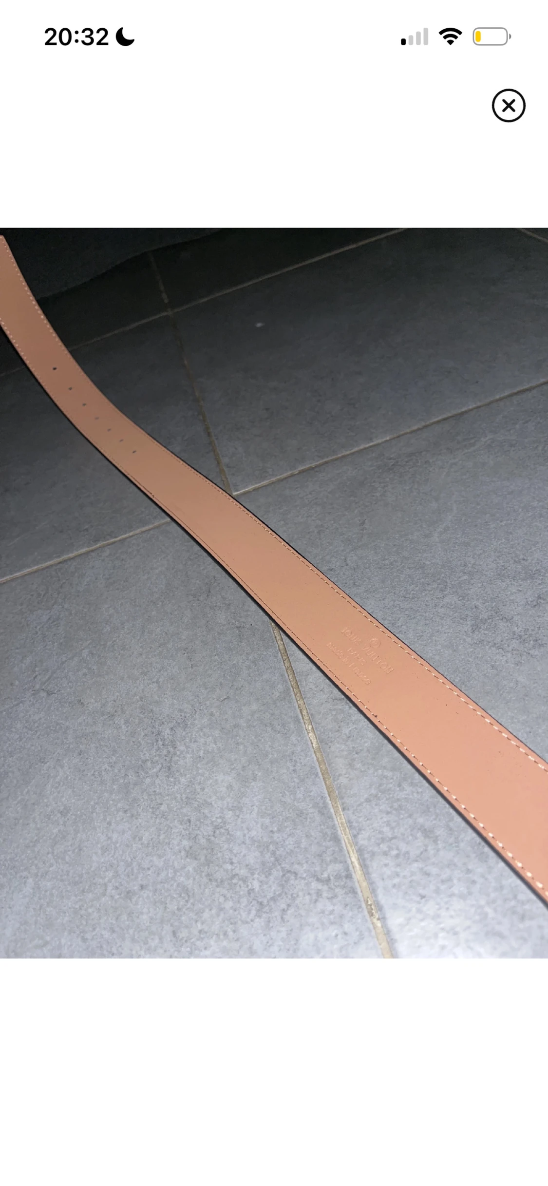 Bälte från välkänt märke  - 2