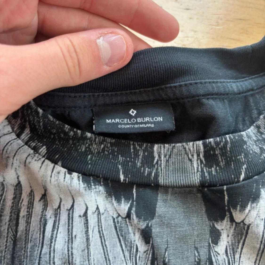 Marcelo Burlon svart långärmad tröja - 2