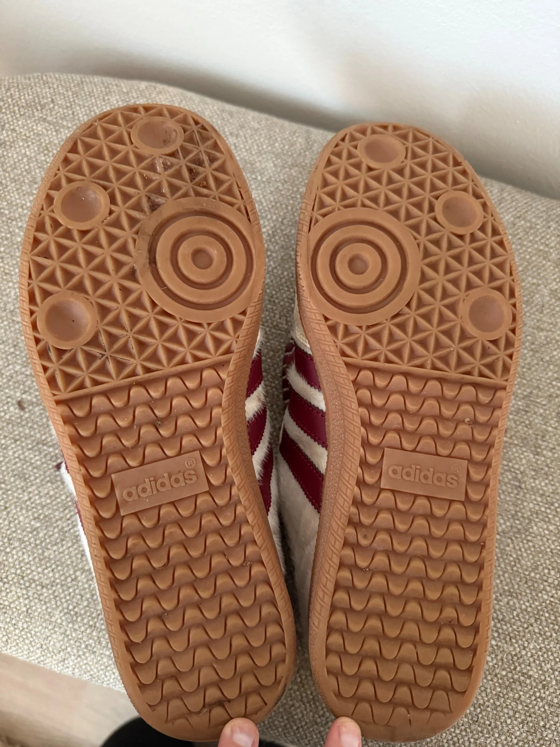 Adidas Wales Bonner burgundy sneakers - 4