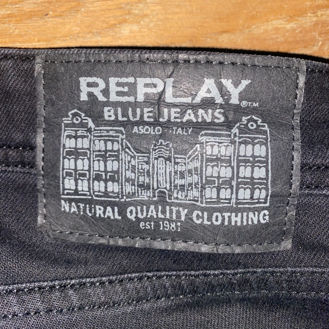 Svarta Replay jeans Rocco - 2