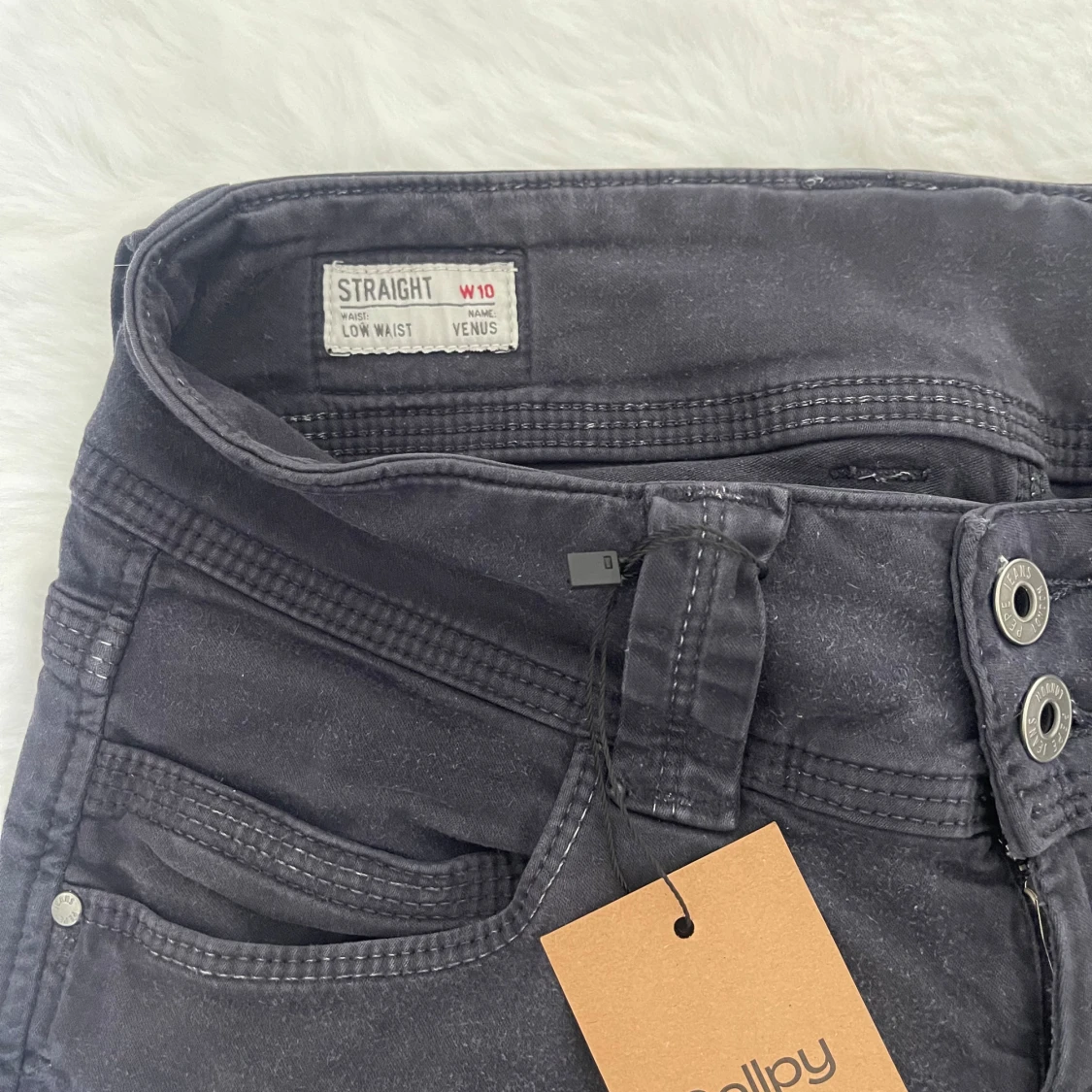 Svarta straight jeans från Pepe Jeans