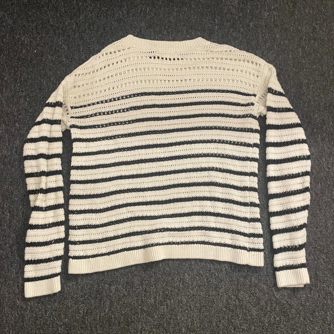 Randig stickad tröja från H&M L.O.G.G. - 1