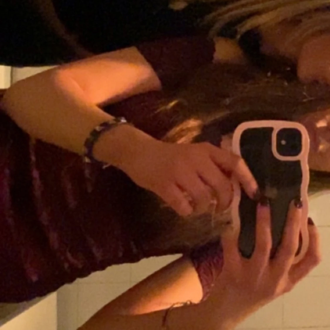 Vinröd fest topp - 1