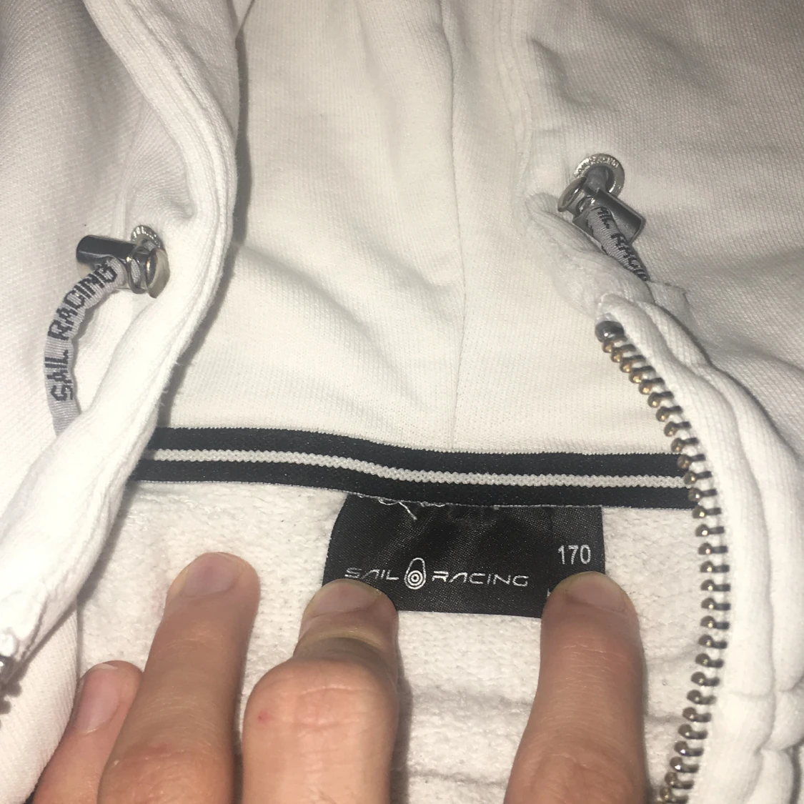 Vit hoodiejacka från Sail Racing - 2