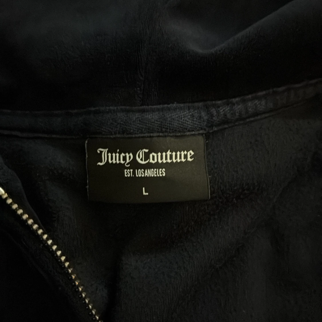 Svarta mjukisbyxor och tröja Juicy Couture XS och l - 4