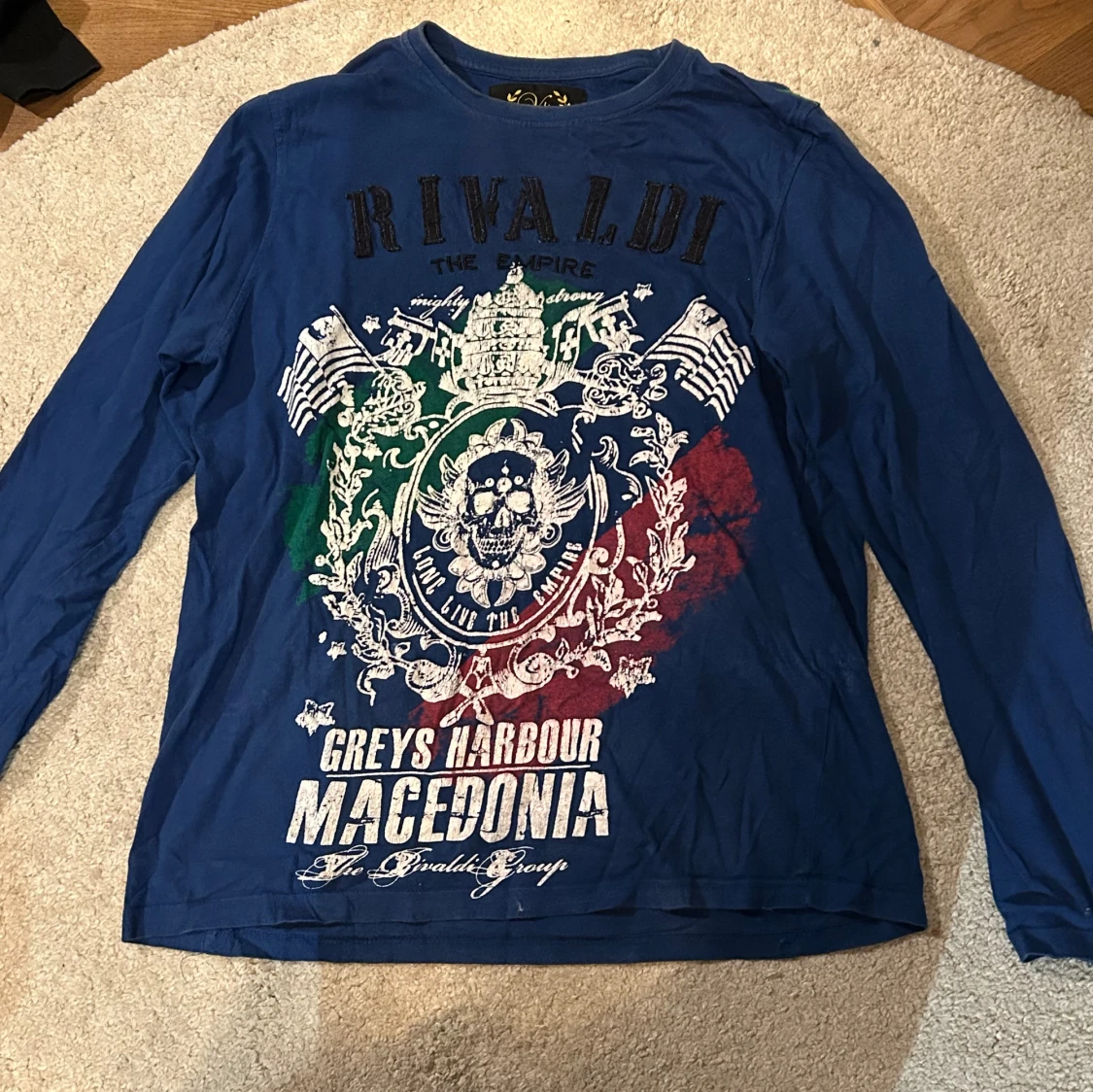 Blå långärmad tröja Rivaldi 