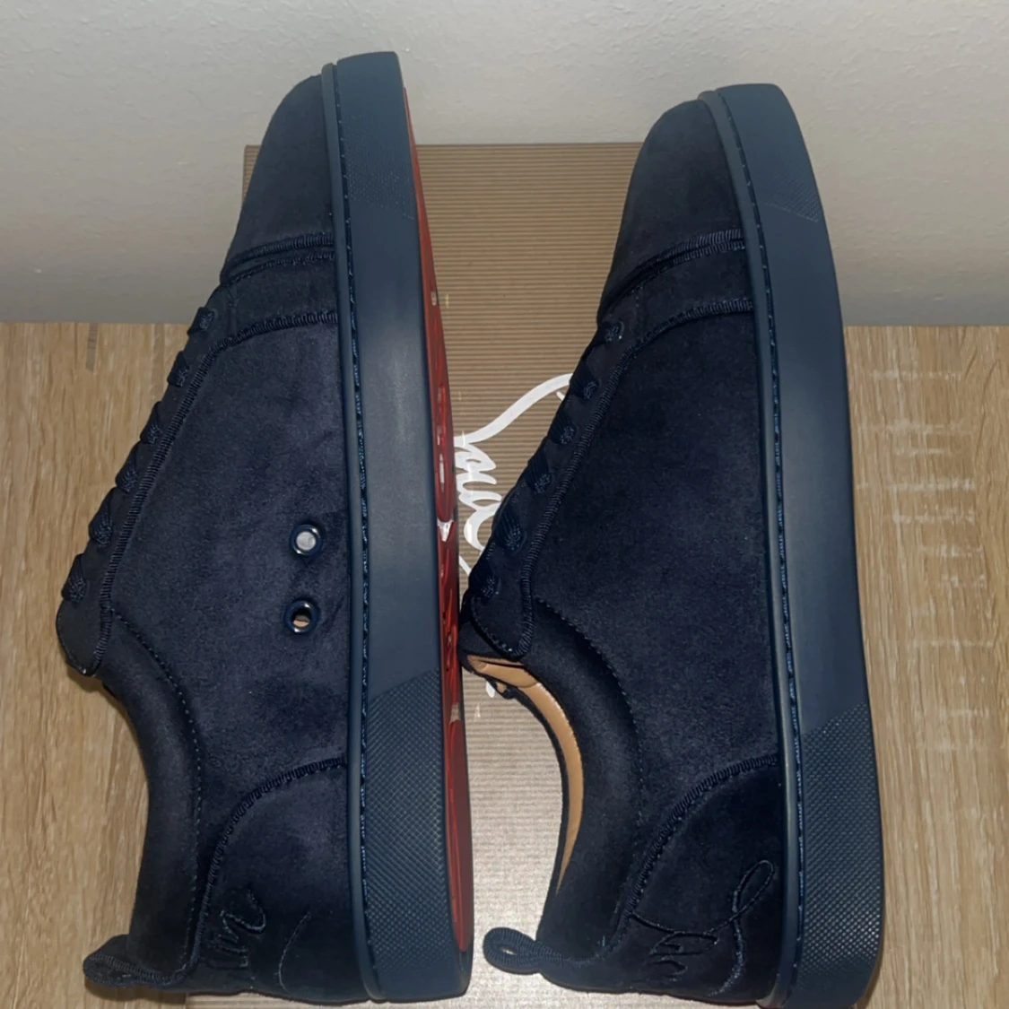 Svarta sneakers från Christian Louboutin - 3