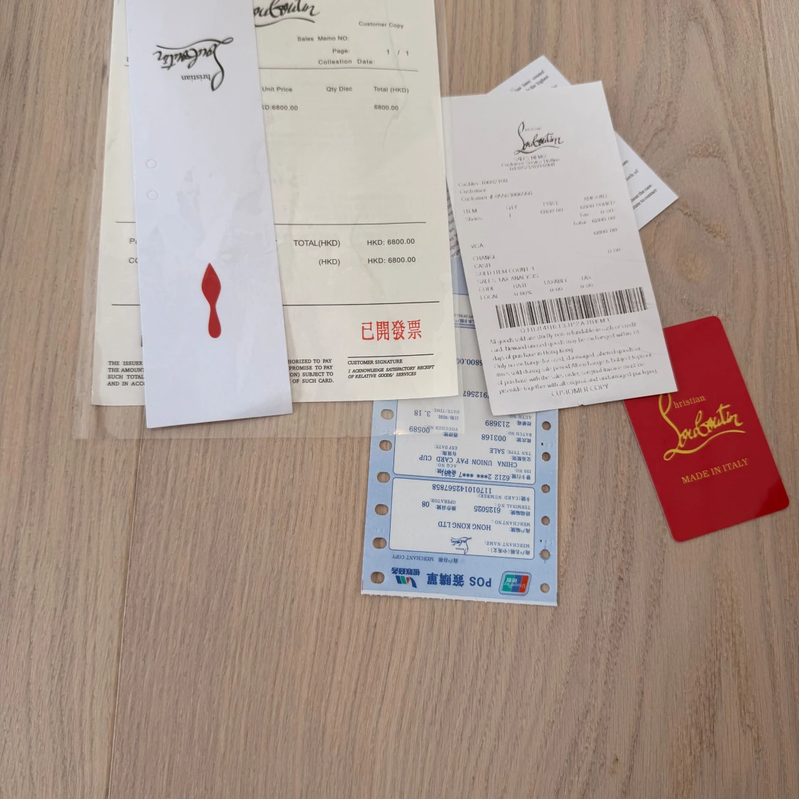 Mörkblå sneakers från Christian Louboutin - 1