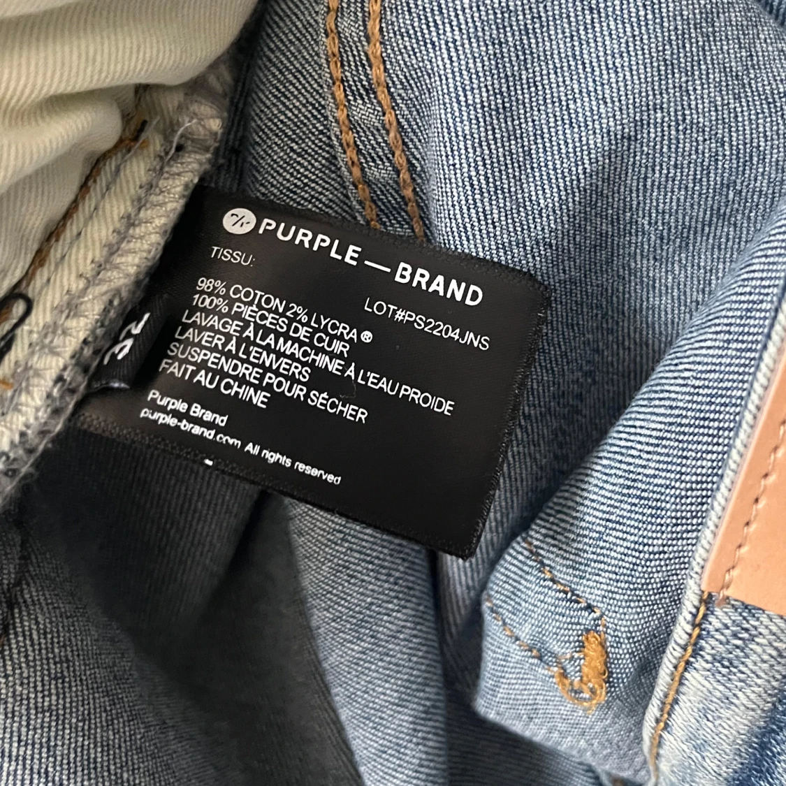 Blåa Purple Jeans - 4