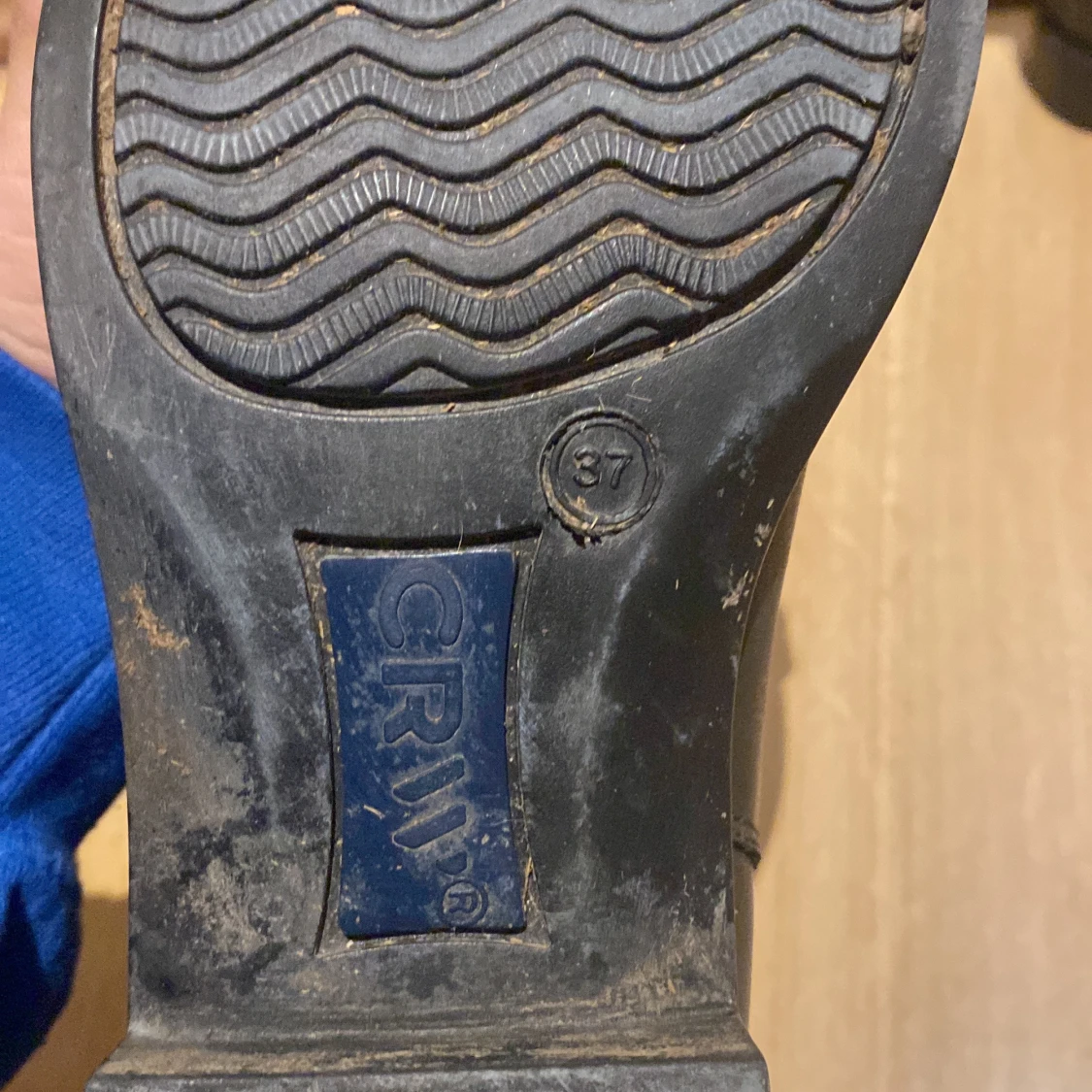 Svarta chelsea boots i skinn, strl 37 - 2