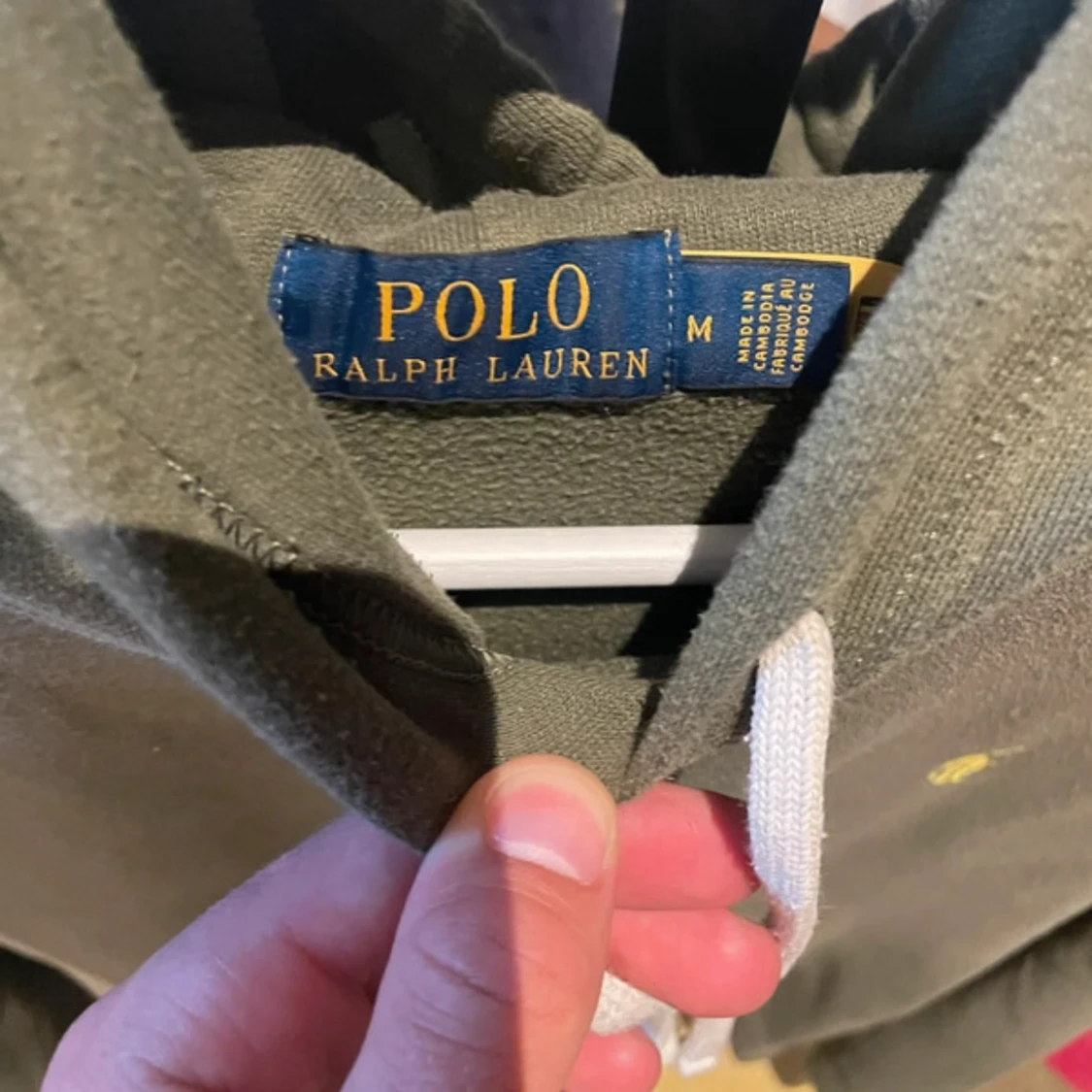 Olivgrön hoodie från Polo Ralph Lauren - 2