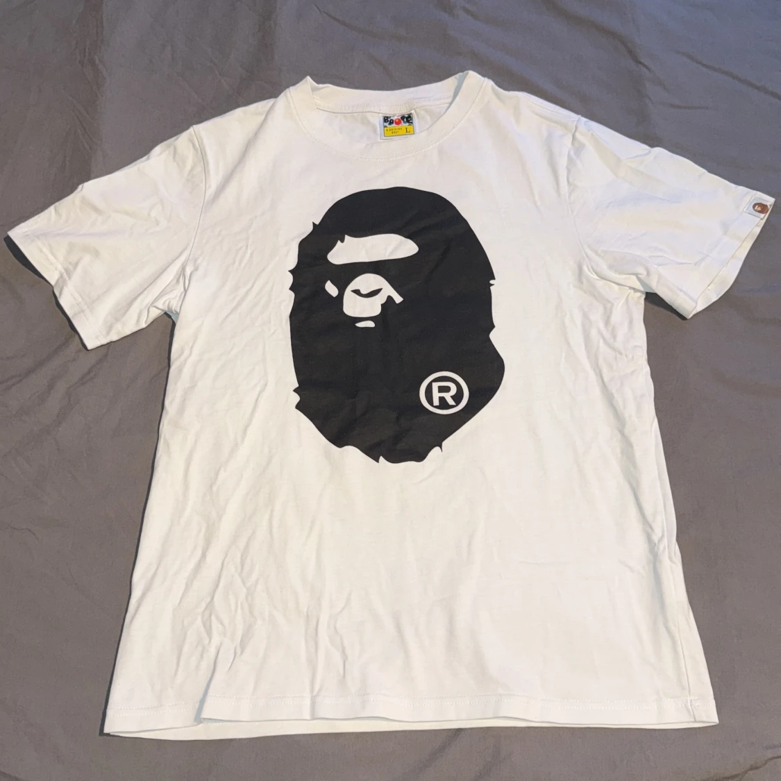 Vit BAPE t-shirt