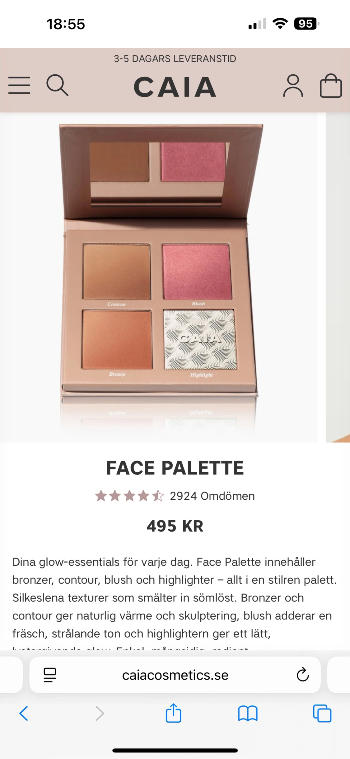 CAIA Face Palette Sassy - 3