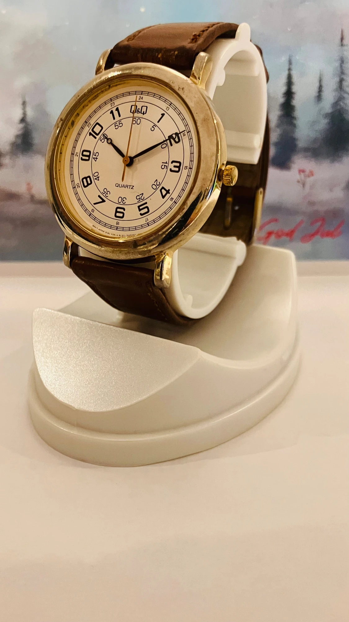 Retro Q&Q Armbandsur  - 1