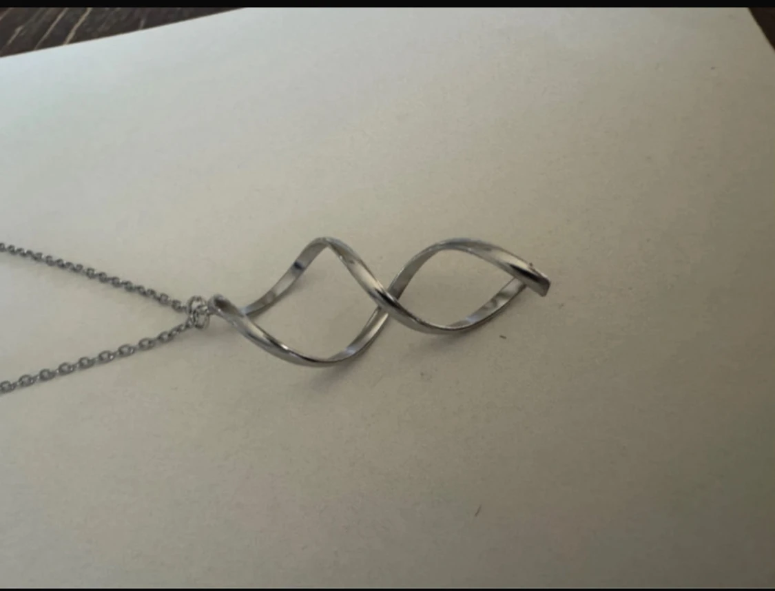 Silverhalsband större spiral - 1